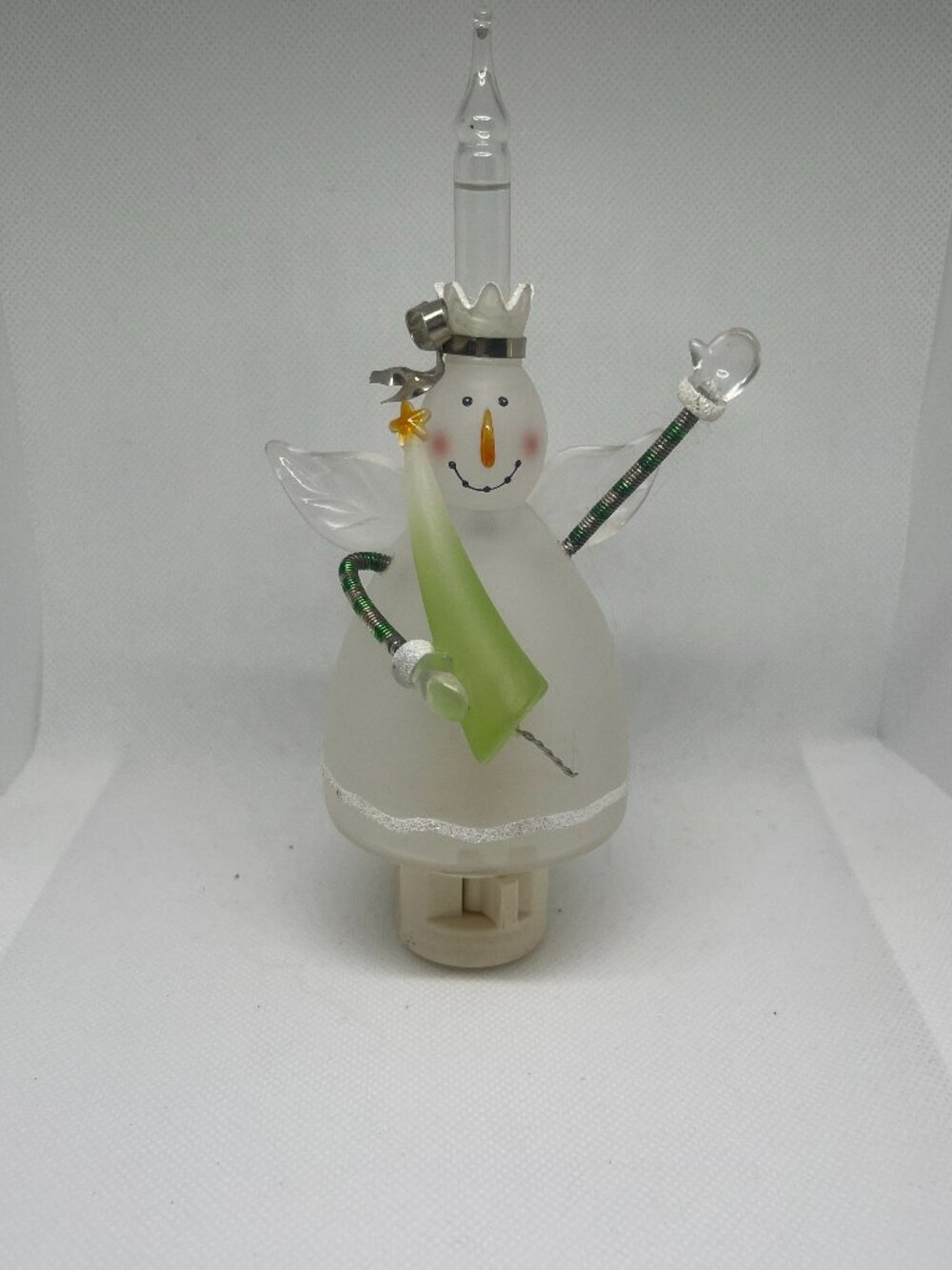 Department 56 Angel Bubble Night Light Vintage Christmas Decor